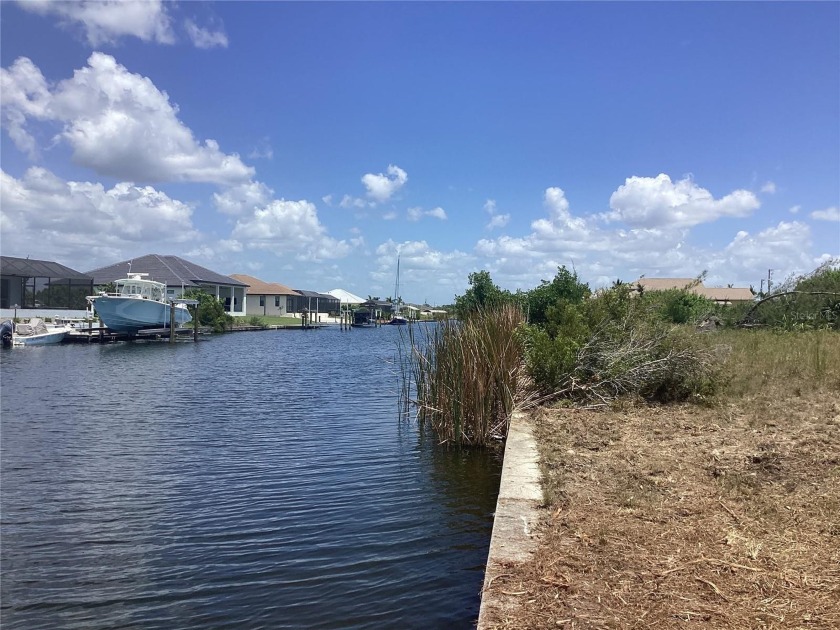 WATERFRONT LOT WITH SAILBOAT ACCESS! EASY OUT TO CHARLOTTE - Beach Lot for sale in Port Charlotte, Florida on Beachhouse.com