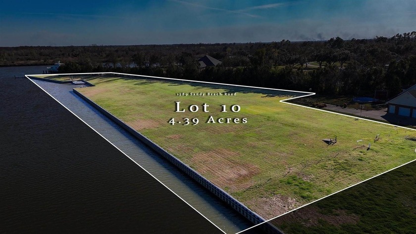 Welcome to 4.39 acres of beautiful vacant land on the water - Beach Acreage for sale in Houma, Louisiana on Beachhouse.com