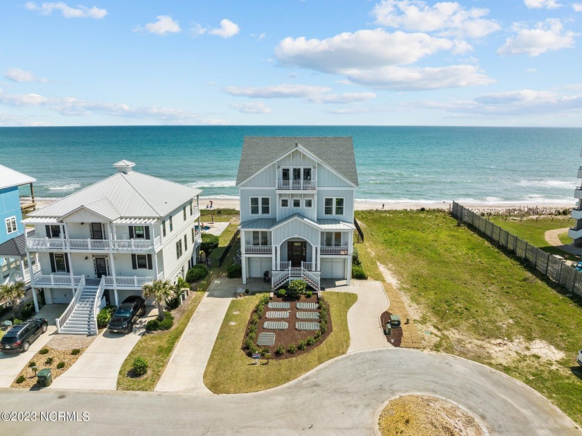 Coastal Flare! Oceanfront living at it's finest! Panoramic views - Beach Home for sale in Indian Beach, North Carolina on Beachhouse.com