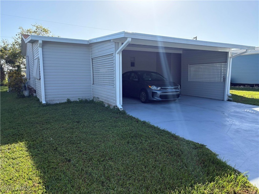 This 2/2 manufactured home is located in the highly desirable - Beach Home for sale in North Fort Myers, Florida on Beachhouse.com