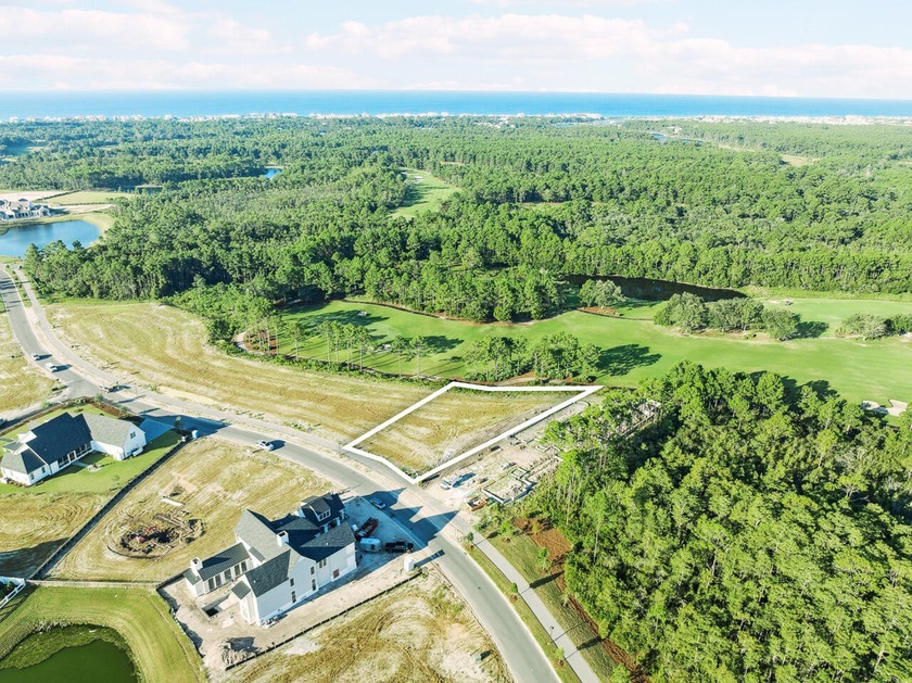 Stunning golf course lot in Watersound Camp Creek! Overlooking - Beach Lot for sale in Inlet Beach, Florida on Beachhouse.com
