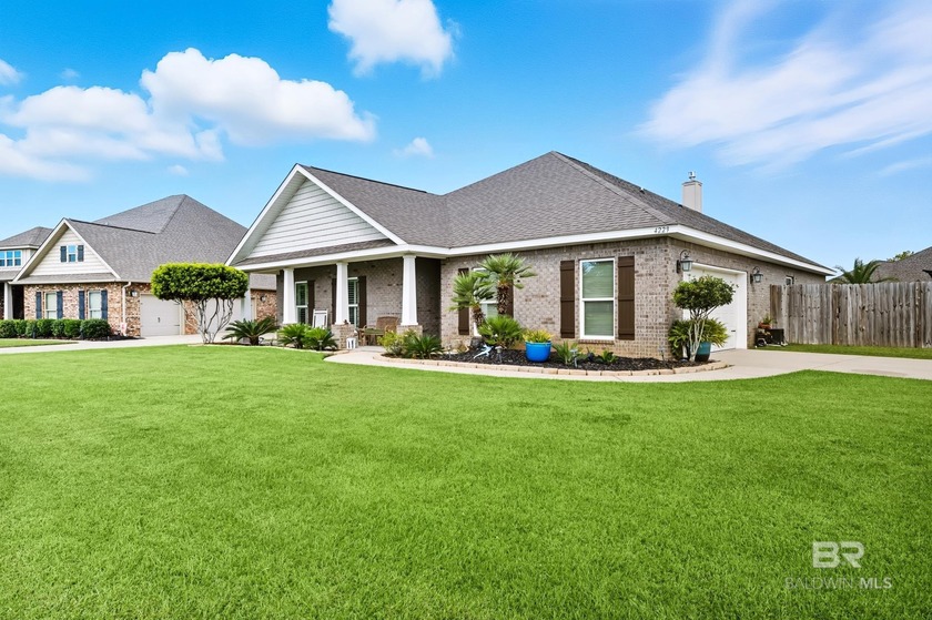 Situated on a corner lot in Craft Farms North, this stunning - Beach Home for sale in Gulf Shores, Alabama on Beachhouse.com