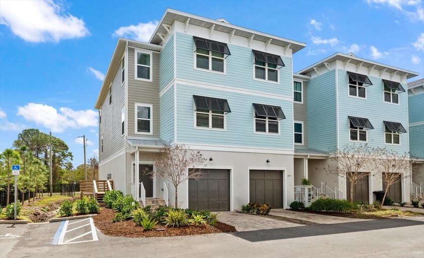 Now offered at an exceptional new price, this rare opportunity - Beach Townhome/Townhouse for sale in St. Petersburg, Florida on Beachhouse.com