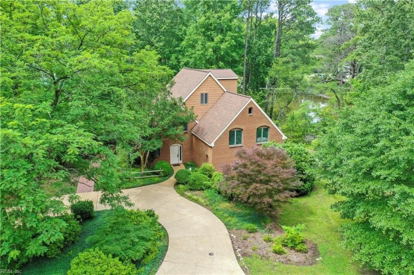 Built by its original owner, this unique waterfront home sits on - Beach Home for sale in Yorktown, Virginia on Beachhouse.com