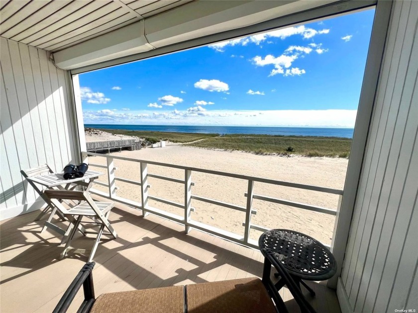 Gorgeous Furnished Beautiful Oceanfront Dune Road Co-op. Second - Beach Home for sale in Westhampton Beach, New York on Beachhouse.com