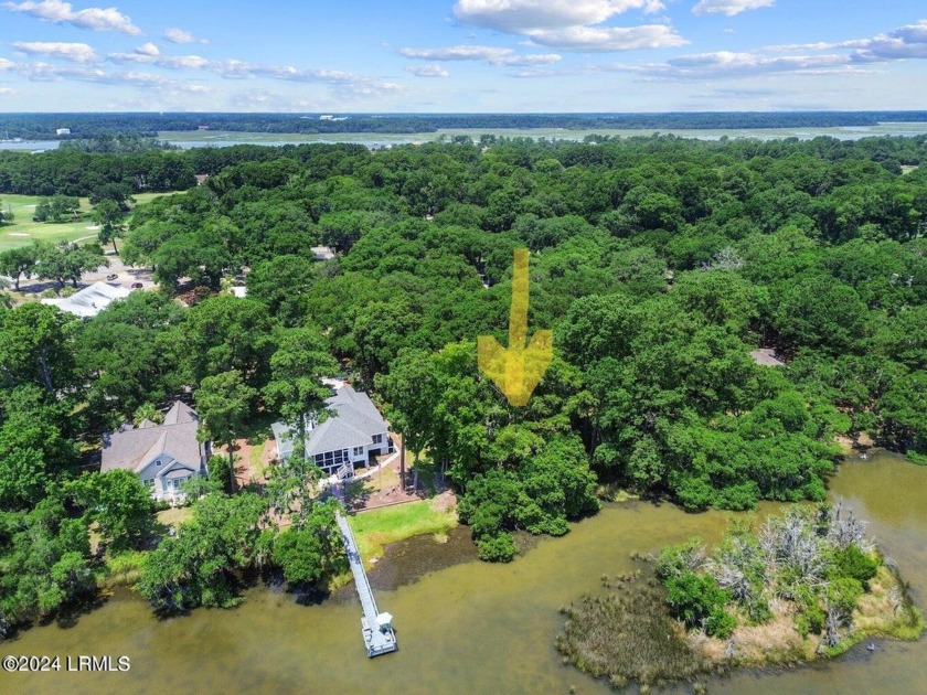 This beautiful waterfront homesite is located in desirable - Beach Lot for sale in Beaufort, South Carolina on Beachhouse.com