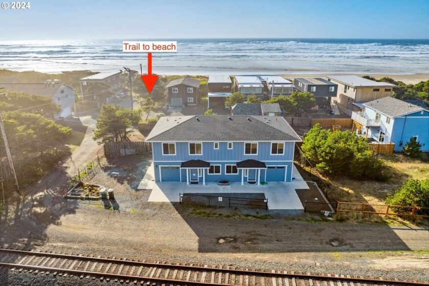 Located just a stone's throw from the beach via a convenient - Beach Lot for sale in Rockaway Beach, Oregon on Beachhouse.com