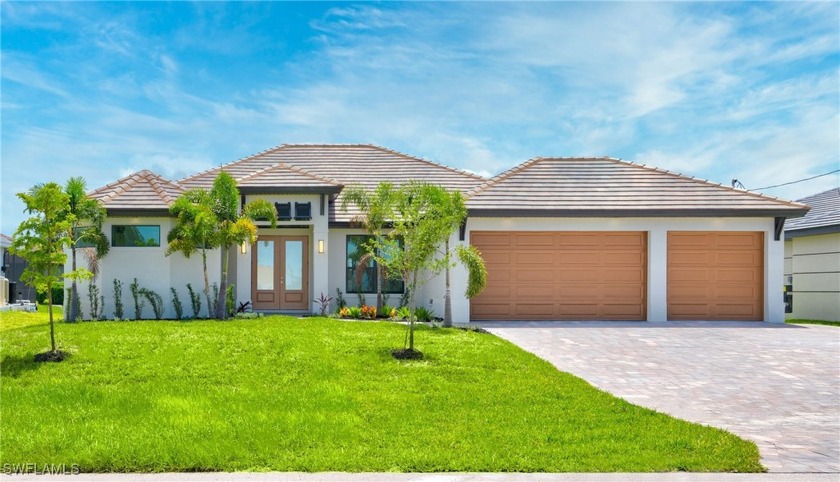 This stunning home is situated on a Gulf access canal. The floor - Beach Home for sale in Cape Coral, Florida on Beachhouse.com