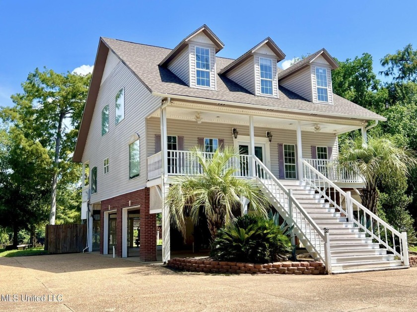 Beautiful Waterfront Home on the Pascagoula River and located in - Beach Home for sale in Moss Point, Mississippi on Beachhouse.com