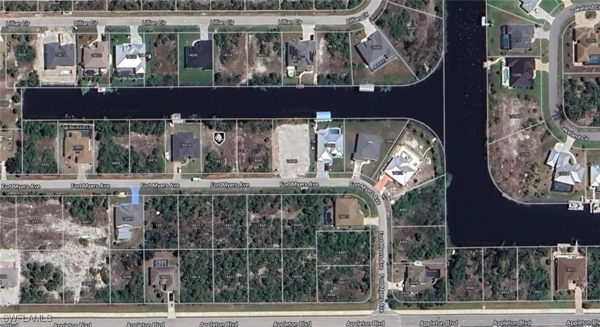 SOUTH GULF COVE CANAL LOT!!!  CITY WATER & SEWER AVAILABLE!! No - Beach Lot for sale in Port Charlotte, Florida on Beachhouse.com