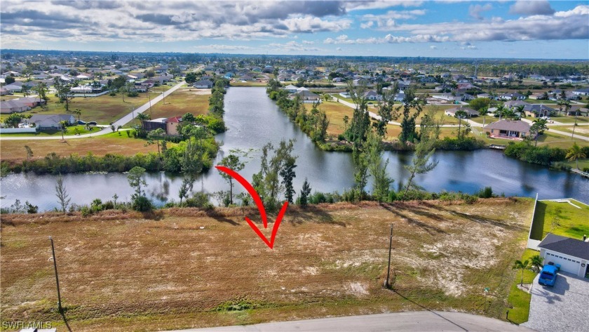 Check out the VIEW on this lot!! Perfectly aligned with the - Beach Lot for sale in Cape Coral, Florida on Beachhouse.com