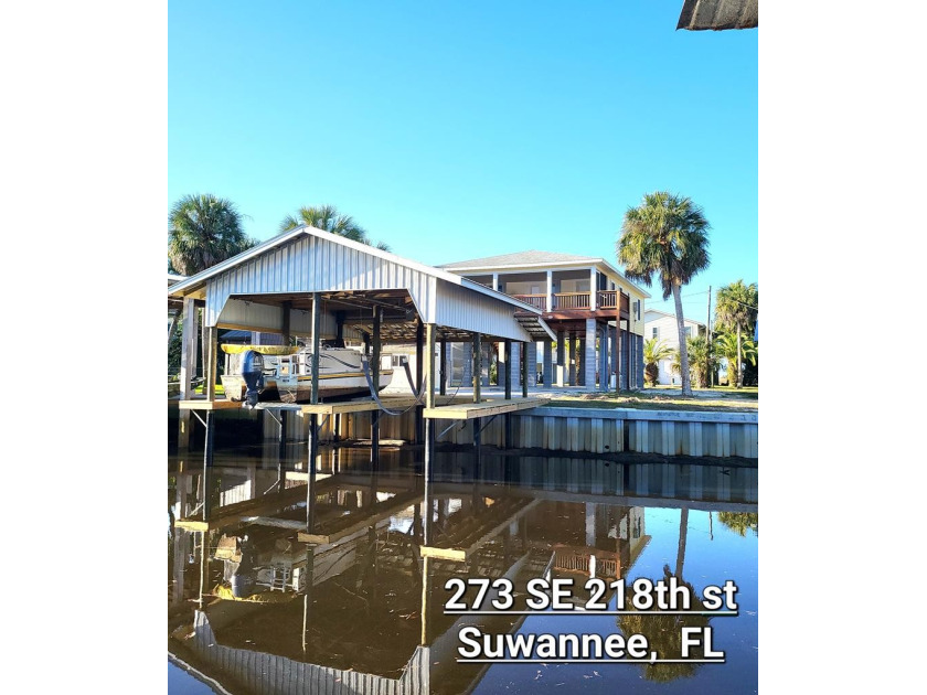 Brand new construction. 2/2 with 50' new seawall. New 2 stall - Beach Home for sale in Suwannee, Florida on Beachhouse.com