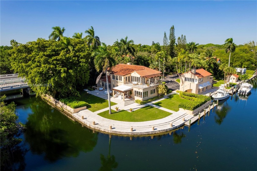 Introducing the pinnacle of waterfront living in this stunning - Beach Home for sale in Coral Gables, Florida on Beachhouse.com