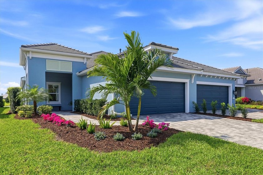 WOW look at the water view of this 2023 built villa in the - Beach Home for sale in Bradenton, Florida on Beachhouse.com