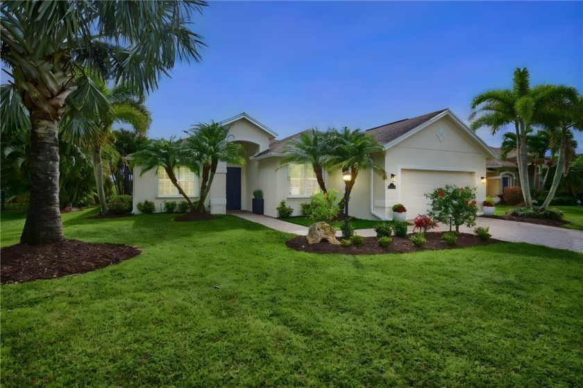 Located in the gated community of South Lakes. Lushly landscaped - Beach Home for sale in Vero Beach, Florida on Beachhouse.com