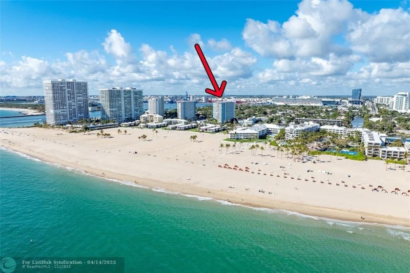 Water views galore from this Ocean Front 3 bedroom/ 2 bath - Beach Condo for sale in Fort Lauderdale, Florida on Beachhouse.com