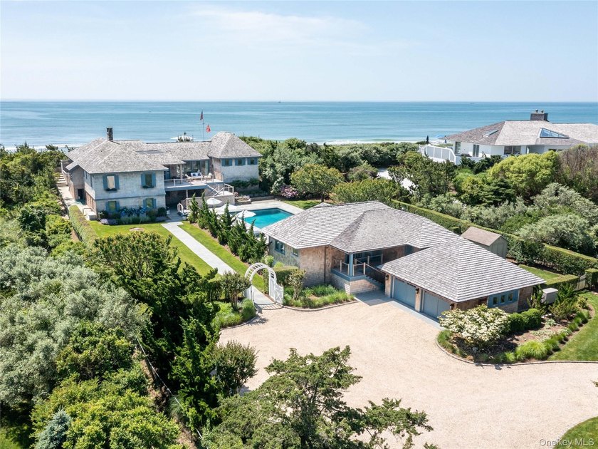 Set along the coveted shores of Dune Road in Quogue, this - Beach Home for sale in Quogue, New York on Beachhouse.com