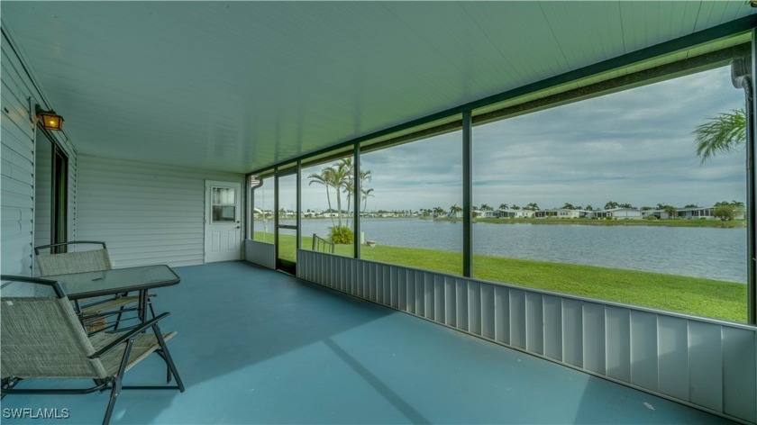 A Very Rare Find... A 2 Bedroom Plus Den Lakefront Home. No - Beach Home for sale in North Fort Myers, Florida on Beachhouse.com