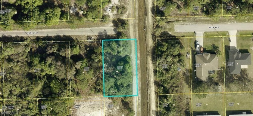 This lot (3215 54TH ST W) was just split and lot next door was - Beach Lot for sale in Lehigh Acres, Florida on Beachhouse.com