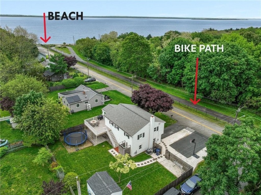Water views! Walk to the water and enjoy the neighborhood beach - Beach Home for sale in North Kingstown, Rhode Island on Beachhouse.com