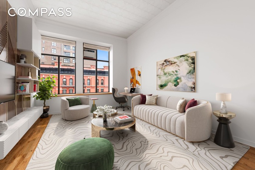 Spacious and sun-splashed, this Upper West Side lofted - Beach Apartment for sale in New York, New York on Beachhouse.com