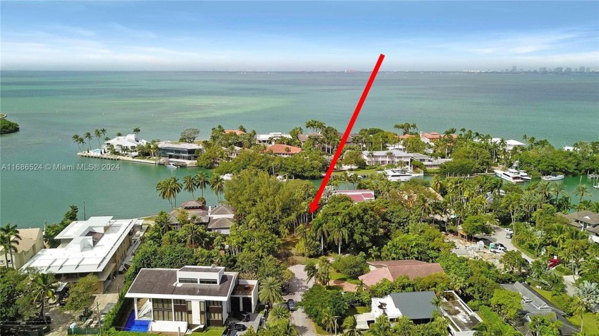 Prestigious Harbor Circle Yachters dream! 100 feet of Deep-Water - Beach Lot for sale in Key Biscayne, Florida on Beachhouse.com