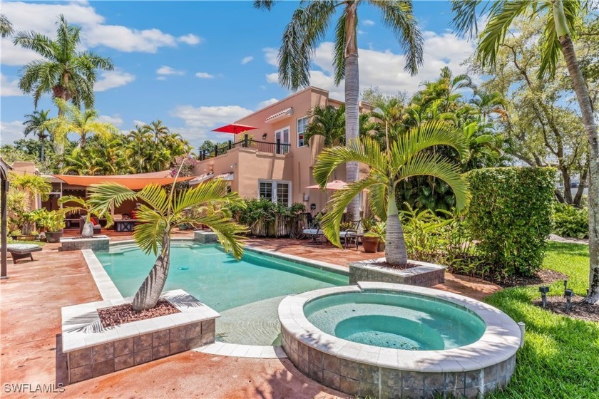 Old Fort Myers - Stunning 1926 Spanish Style tucked away on a - Beach Home for sale in Fort Myers, Florida on Beachhouse.com