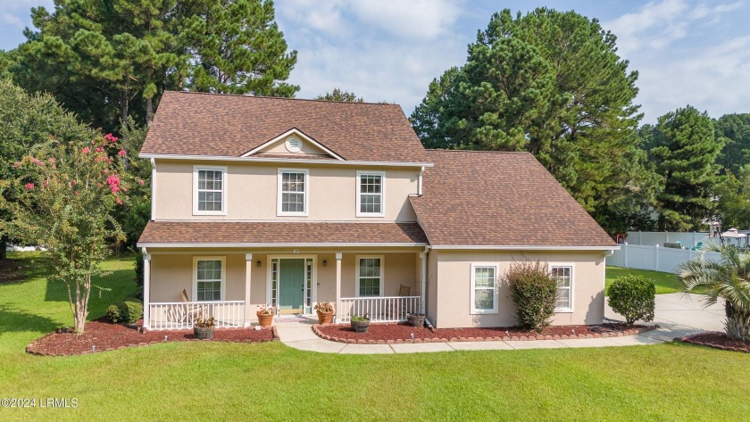 Enjoy serene pond views and privacy from your new home nestled - Beach Home for sale in Bluffton, South Carolina on Beachhouse.com