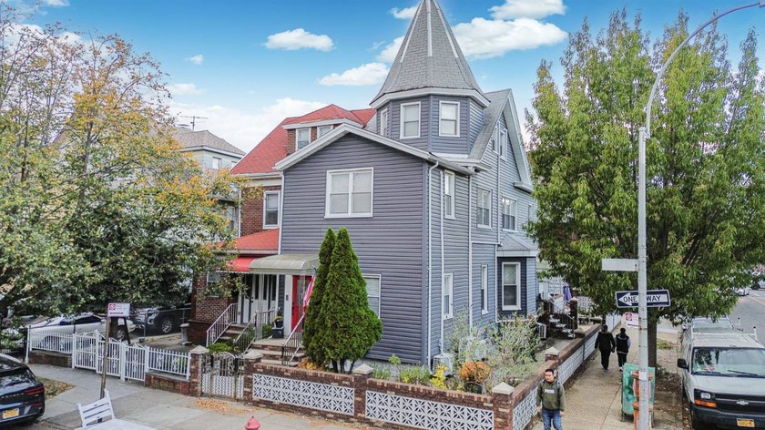 This very large, corner property house, with 2 detached garages - Beach Home for sale in Brooklyn, New York on Beachhouse.com
