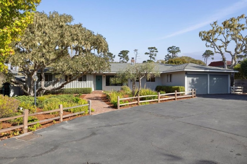 Discover the allure of this remarkable single-level California - Beach Home for sale in Pebble Beach, California on Beachhouse.com