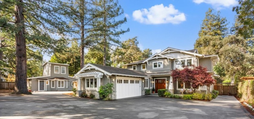 This modern Craftsman home welcomes you with an extended - Beach Home for sale in Redwood City, California on Beachhouse.com