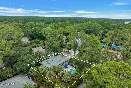 This quintessential Sea Pines beach home, situated on a coveted - Beach Home for sale in Hilton Head Island, South Carolina on Beachhouse.com