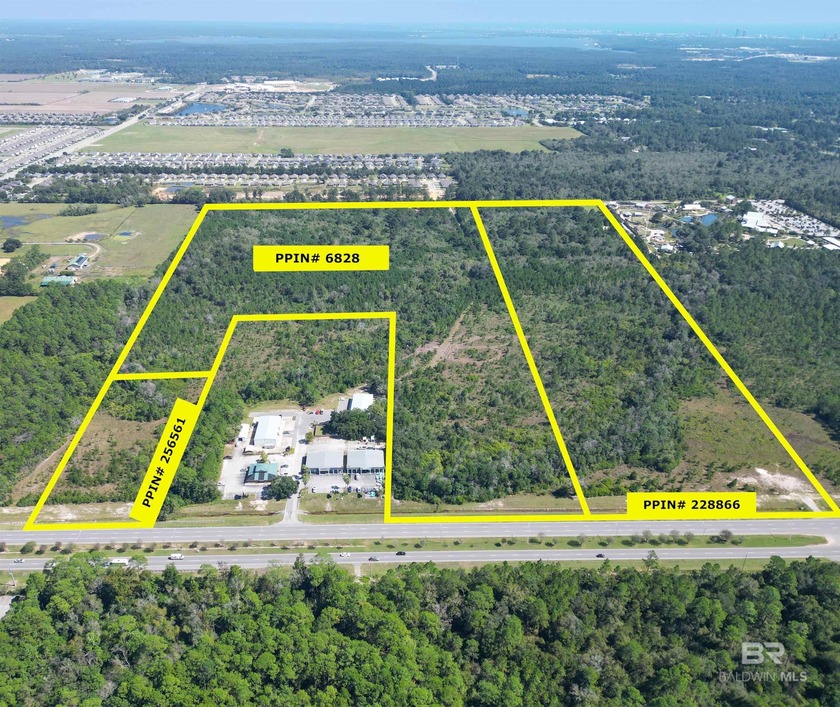 90 Acres with Highway 59 Frontage in Gulf Shores! 90+/- Acres of - Beach Acreage for sale in Gulf Shores, Alabama on Beachhouse.com