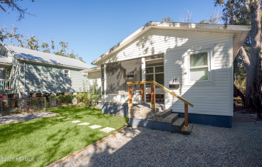 Welcome to 17 Oak Street, a beautifully remodeled marsh-front - Beach Home for sale in St Augustine, Florida on Beachhouse.com