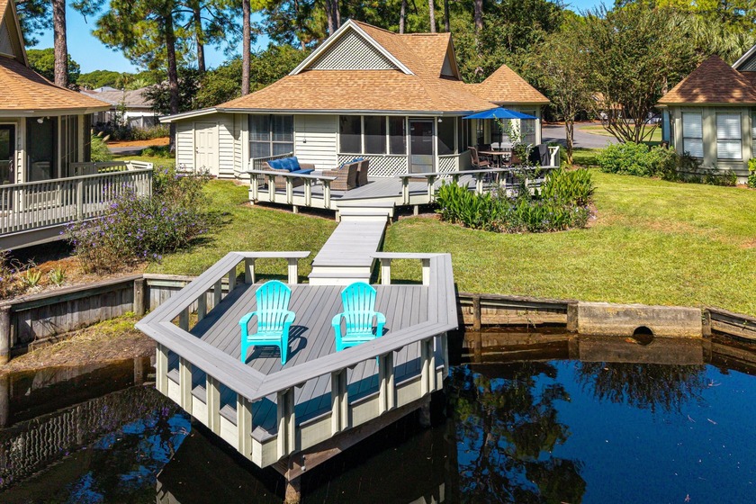 Nestled on the pond in the sought-after Fairways community of - Beach Home for sale in Miramar Beach, Florida on Beachhouse.com