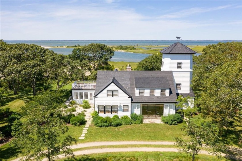 One half of private, Ram Island, offers a complete, self - Beach Home for sale in Southampton, New York on Beachhouse.com