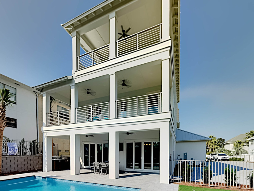 All SeaSun, New 6 br Home, Private Pool, Golf Cart included - Beach Vacation Rentals in Miramar Beach, Florida on Beachhouse.com