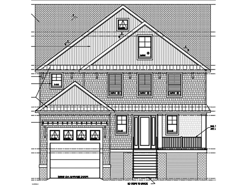 New Construction 5 bedrooms, 4.5 baths, Office and a 3rd floor - Beach Home for sale in Brigantine, New Jersey on Beachhouse.com