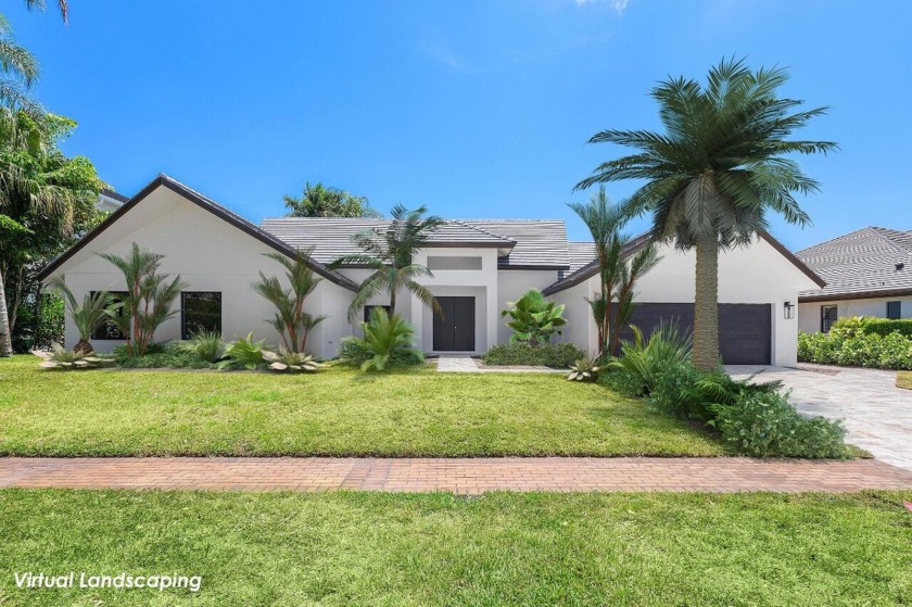 This stunning 5 BD/5.5 BA single-story home, crafted by custom - Beach Home for sale in Boca Raton, Florida on Beachhouse.com