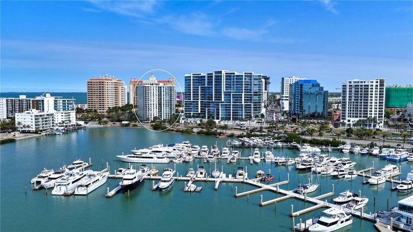 Perfectly positioned on the 10th floor at One Watergate - Beach Condo for sale in Sarasota, Florida on Beachhouse.com