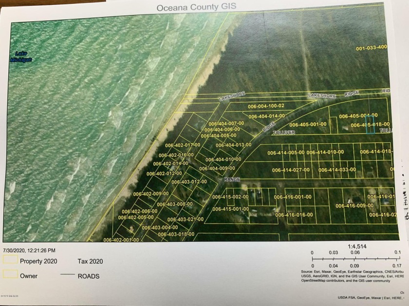 Nice affordable lot with Lake Michigan  Shared Access. Fantastic - Beach Lot for sale in Mears, Michigan on Beachhouse.com