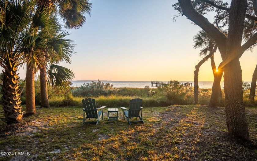 Enchanting 2.20 acre Oceanfront estate with private dock. Enjoy - Beach Home for sale in Saint Helena Island, South Carolina on Beachhouse.com