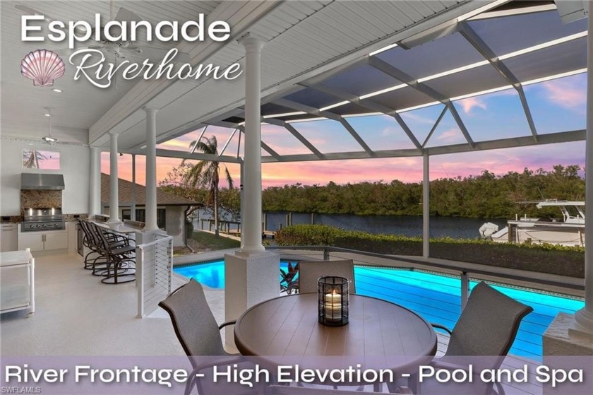 EBULLIENCE OF ESPLANADE - A PRIVATE (HIGHLY ELEVATED) RIVERFRONT - Beach Home for sale in Bonita Springs, Florida on Beachhouse.com