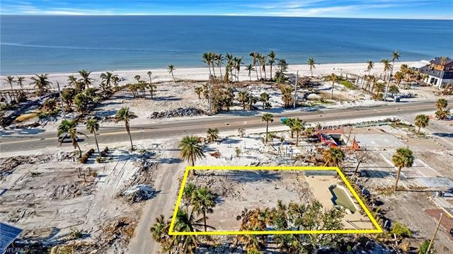 Amazing OVERSIZED buildable home parcel which includes a Deeded - Beach Lot for sale in Fort Myers Beach, Florida on Beachhouse.com