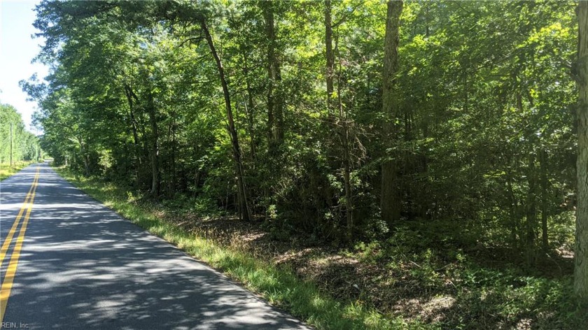 Great wooded lot with previous perk and soil work, bike to the - Beach Lot for sale in Wake, Virginia on Beachhouse.com
