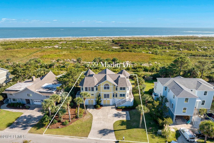 Welcome to 759 Marlin Drive, a stunning oceanfront property - Beach Home for sale in Fripp Island, South Carolina on Beachhouse.com