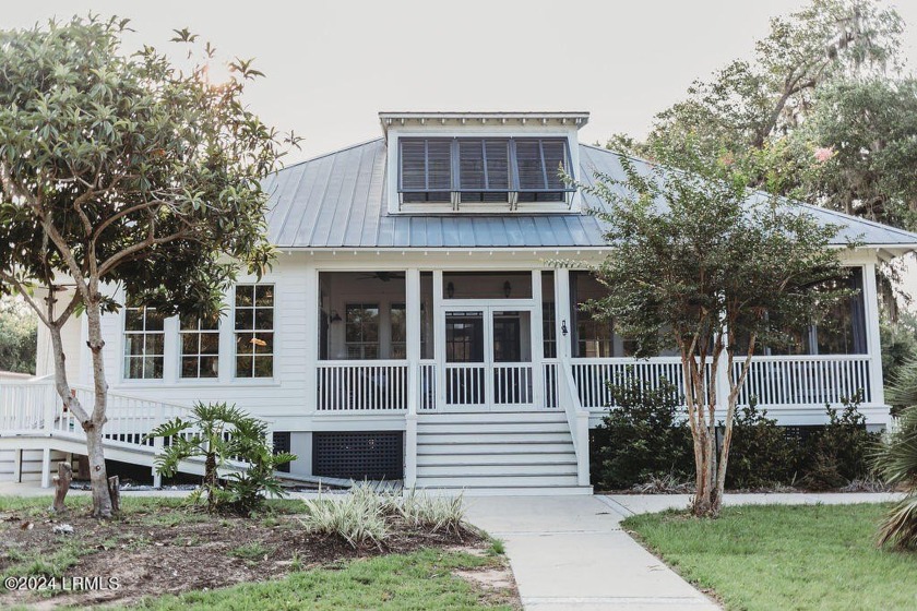 Make an appointment now to visit this private and secluded home - Beach Home for sale in Saint Helena Island, South Carolina on Beachhouse.com