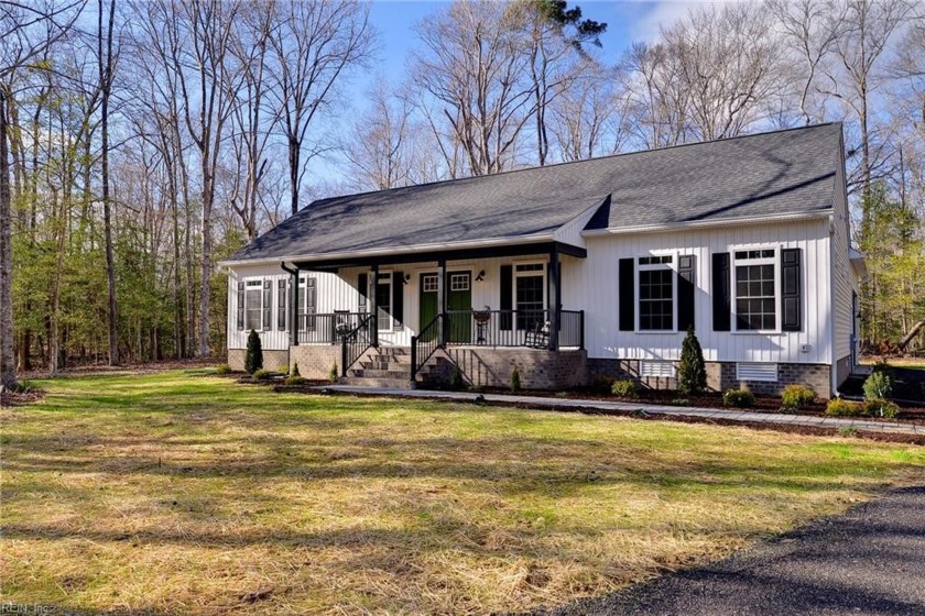 NEW CONSTRUCTION on nearly 6 acres! Peaceful wooded setting with - Beach Home for sale in Gloucester, Virginia on Beachhouse.com
