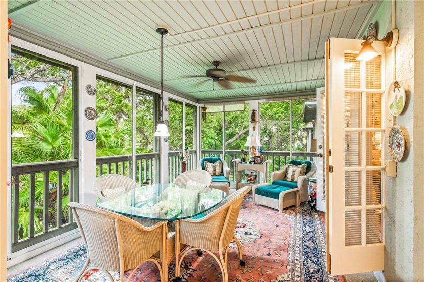 Perfectly positioned Tennis Villa with a large porch with - Beach Home for sale in Vero Beach, Florida on Beachhouse.com