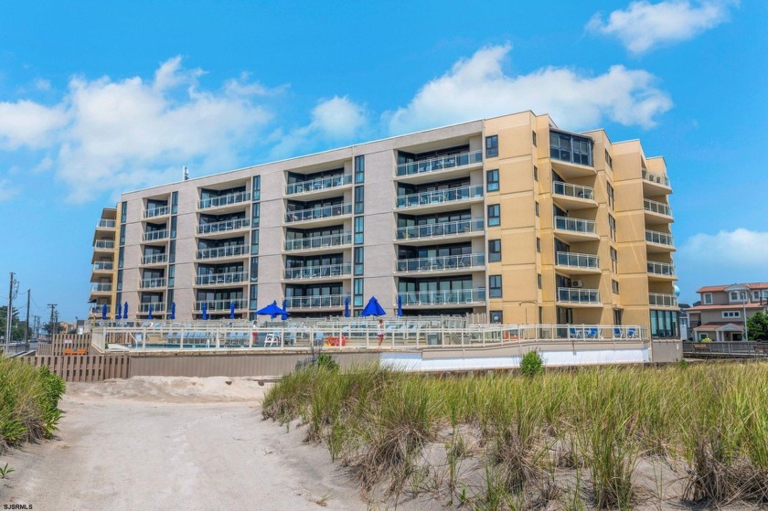 Lovely contemporary style condominium with ocean views featuring - Beach Condo for sale in Longport, New Jersey on Beachhouse.com